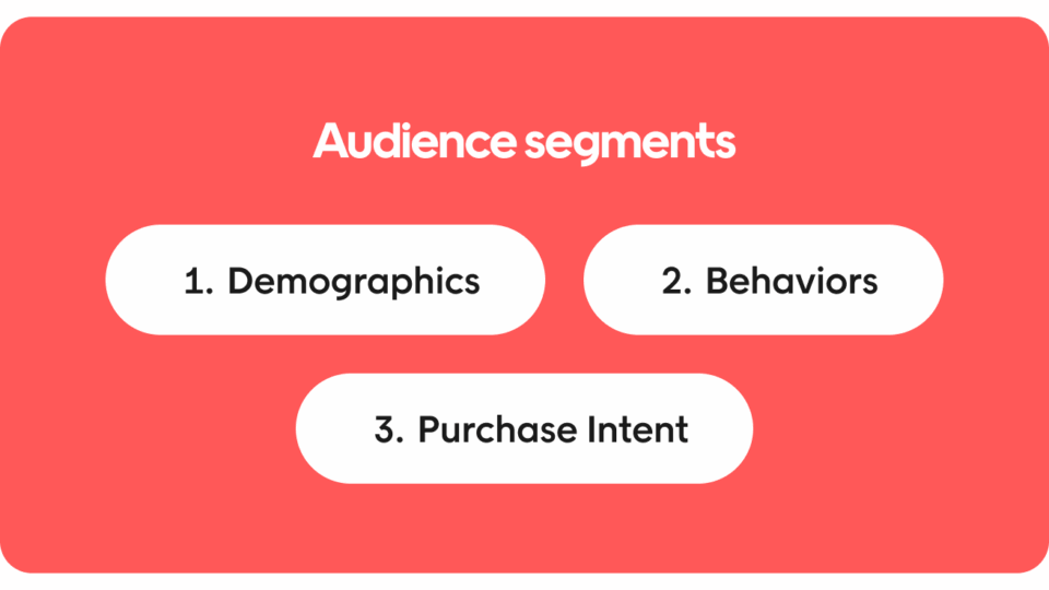 Audience segments