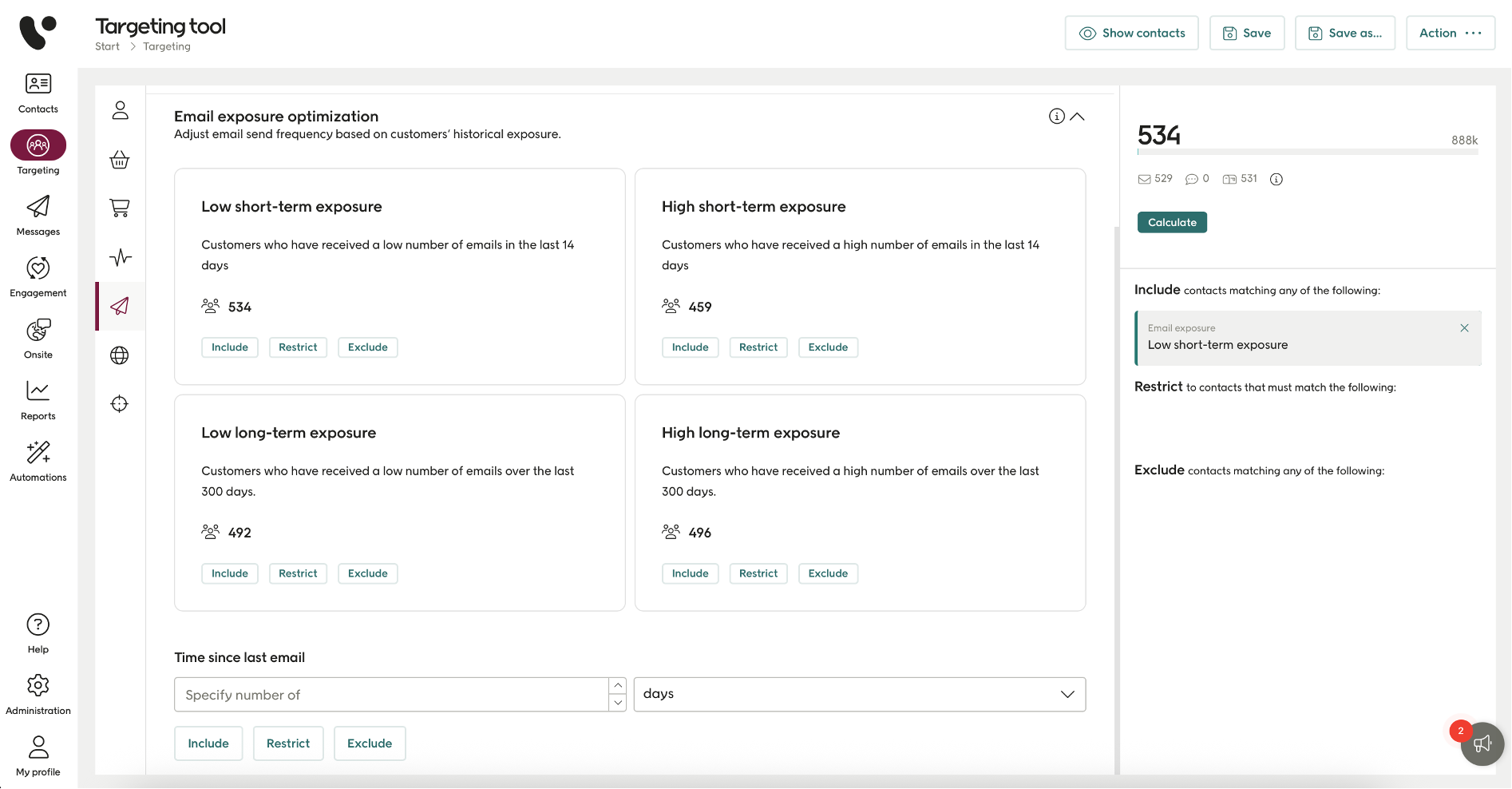 Voyado email exposure tactics