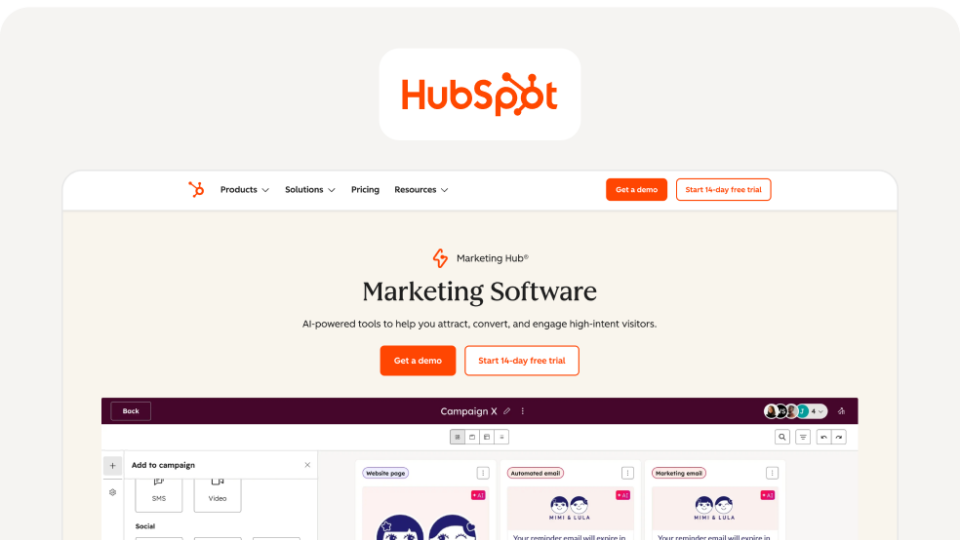 HubSpot Marketing Hub
