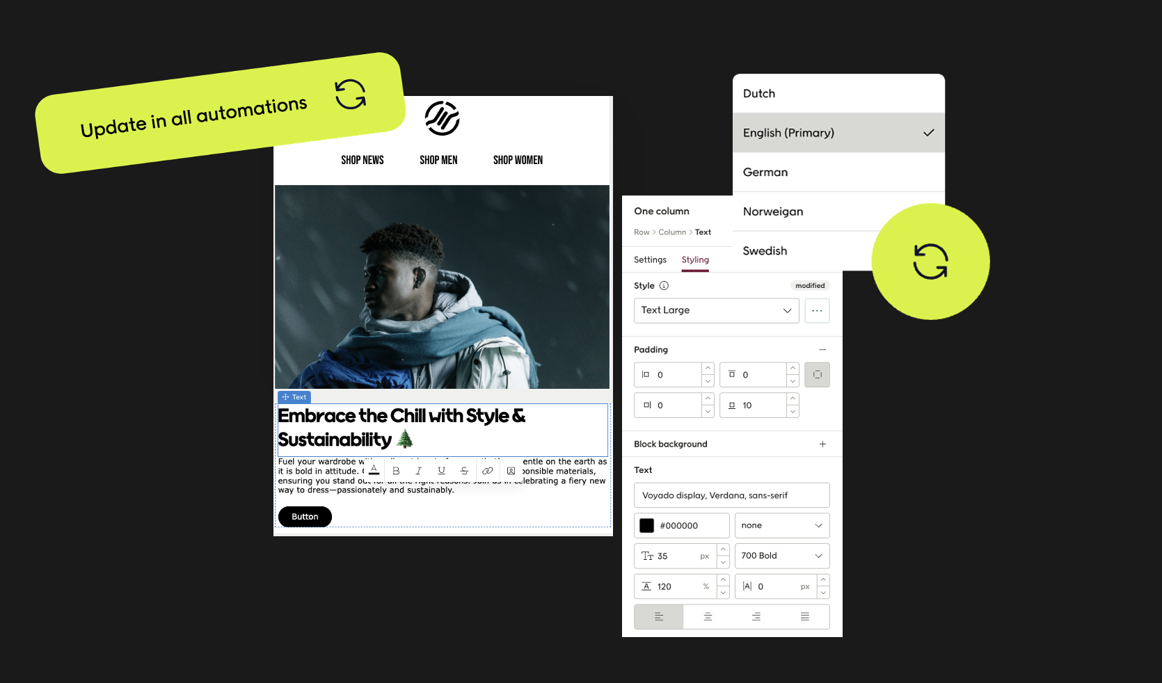 Voyado Email Design Studio