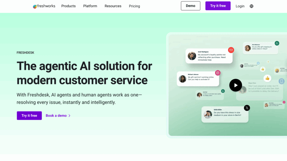 Freshdesk / Freshworks