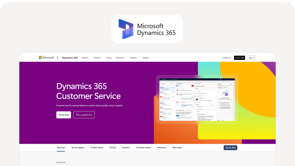 Microsoft Dynamics 365 Customer Service