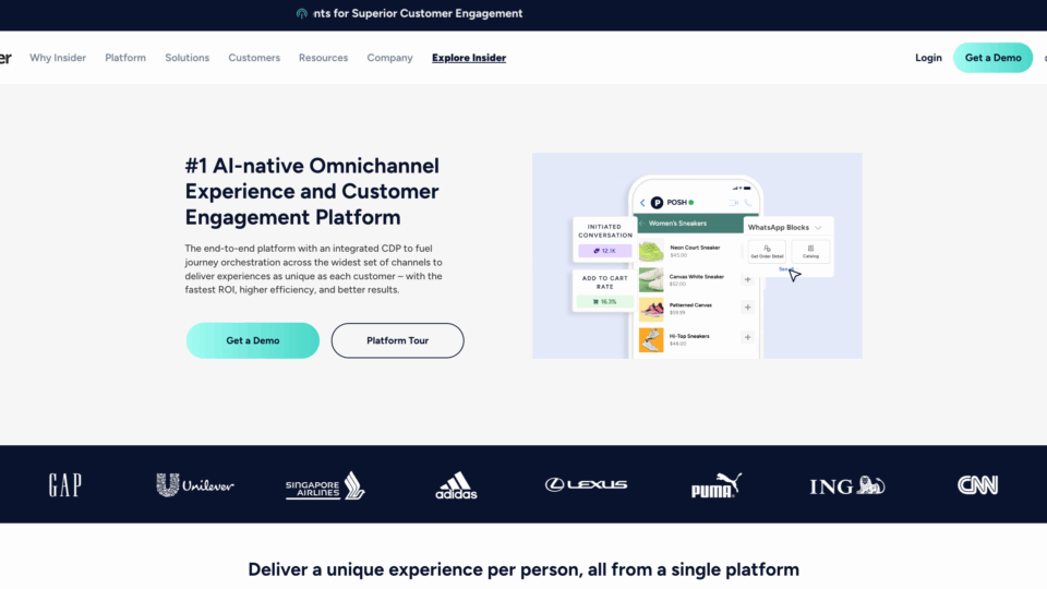 Insider screen