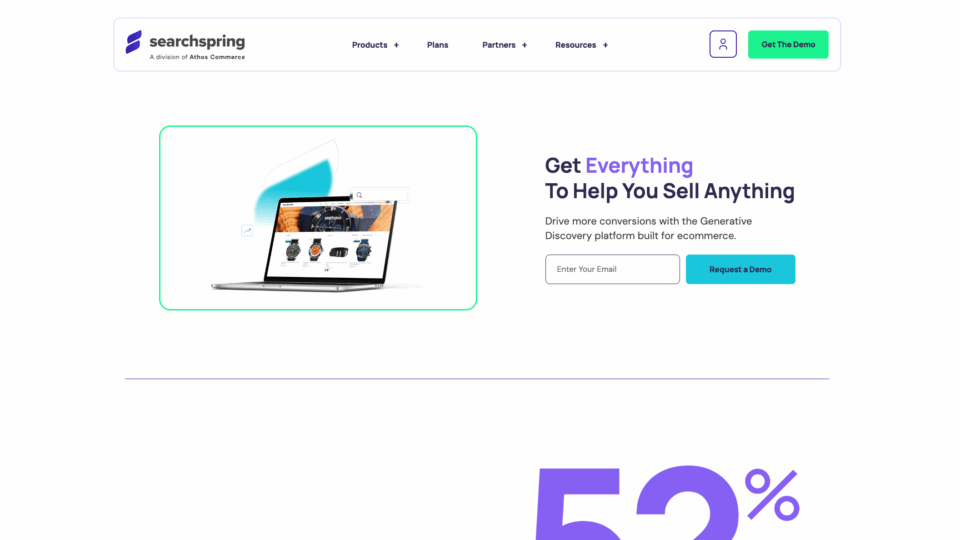 Searchspring screen