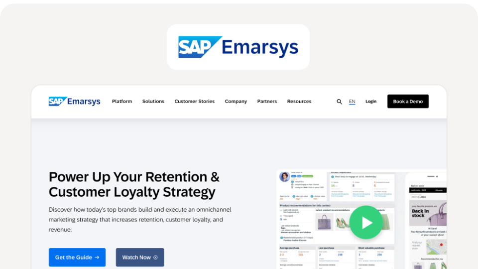 SAP Emarsys Loyalty
