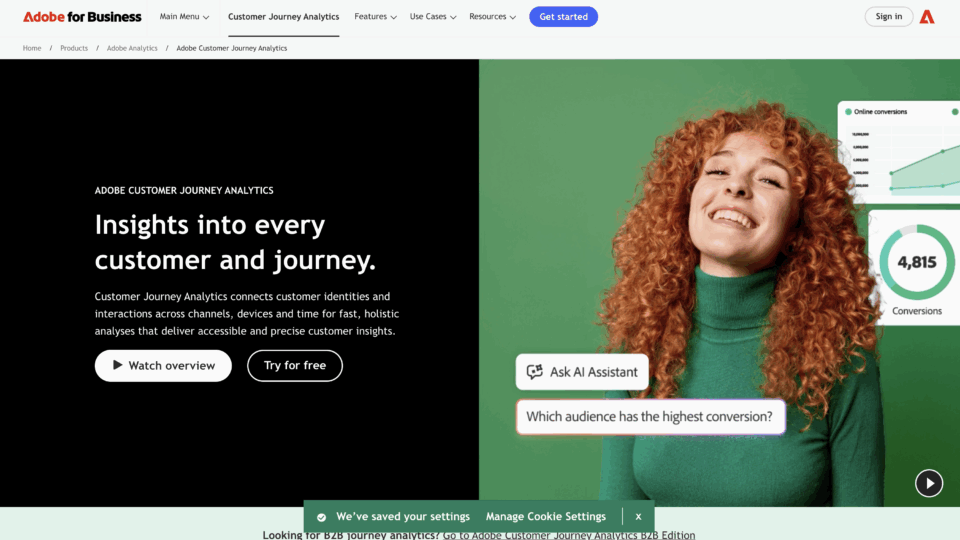 Adobe Customer Journey Analytics