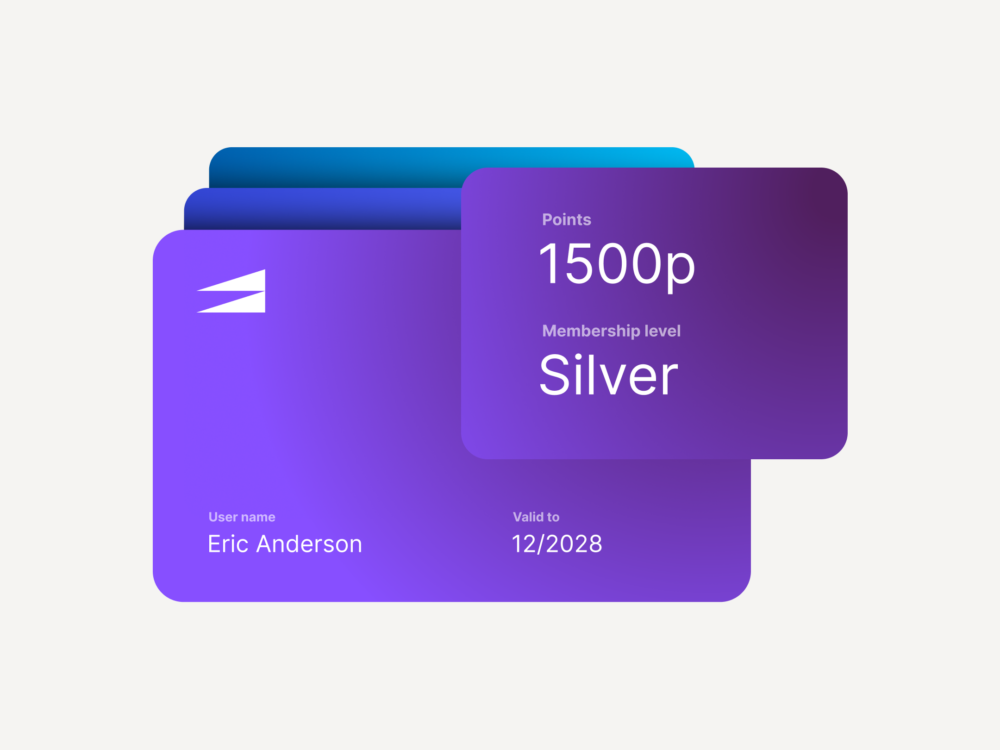 Digital wallet tier display