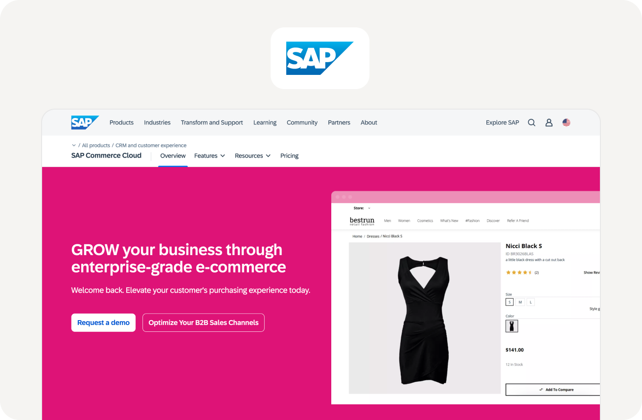 SAP Commerce Cloud