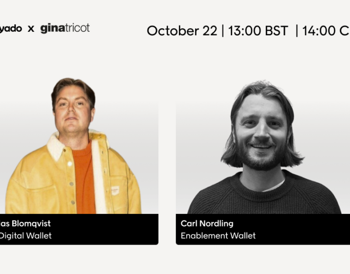 Header image - Digital Wallet Launch Webinar with Gina Tricot
