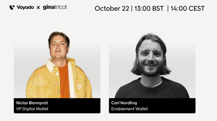 Header image - Digital Wallet Launch Webinar with Gina Tricot