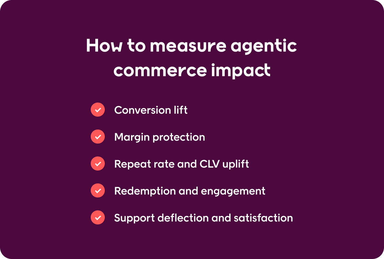 Measuring agentic commerce impact: Retail KPIs and experiment design