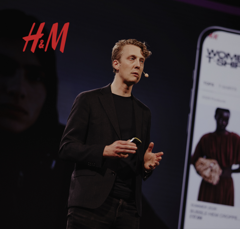 Lars Gezelius, Acting Global Head of Digital at H&M